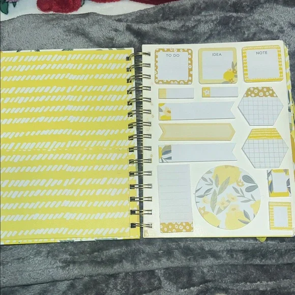 Lemon Themed Spiral Notebook - Picture 2 of 7